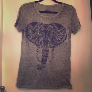Soft cotton elephant tee